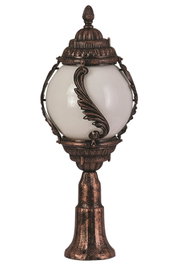 Opviq Lámpara de Pared Exterior Tradicional Marrón